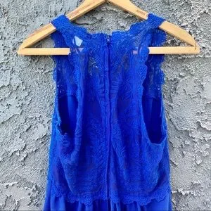H&M | Dresses | Hm Lace Blue Dress | Poshmark